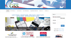 Desktop Screenshot of governmentsupplyservices.com
